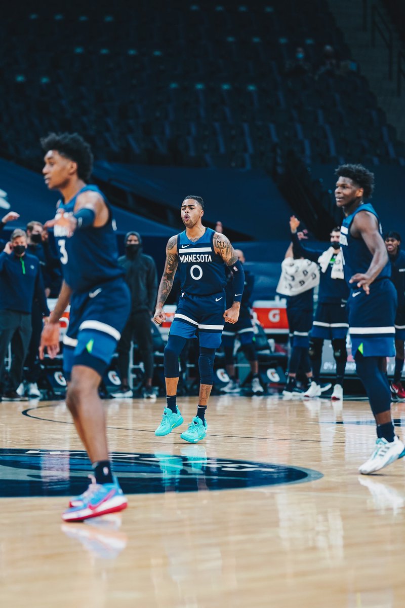 Timberwolves's tweet image. ALL HE NEEDS IS A LITTLE SPACE 🥶🥶🥶