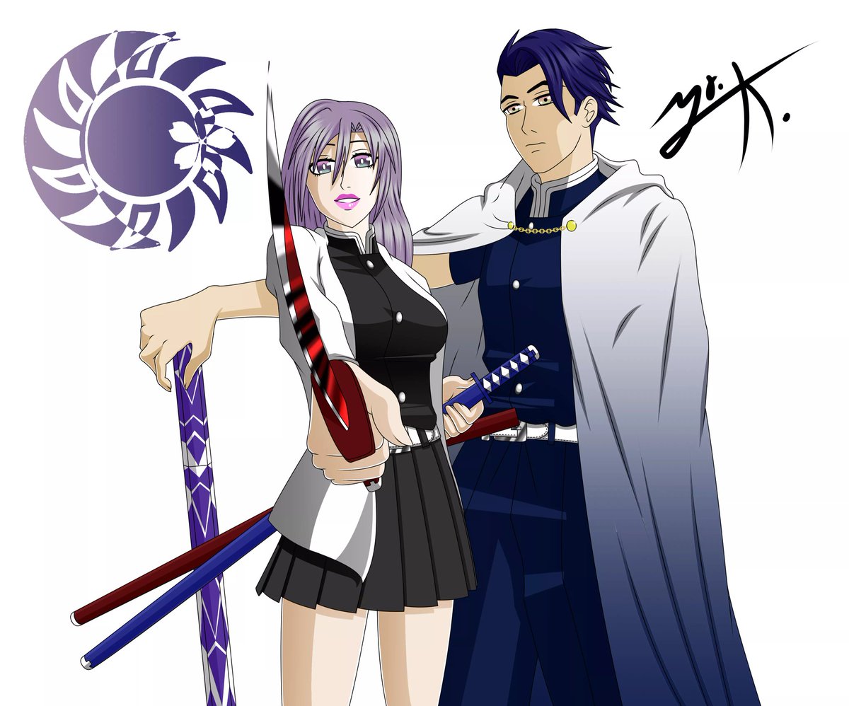 _Markinky's tweet photo. I finished this faster than I thought.
Anyways, enjoy!
Remember these are my Hakai's daughter and son, Amaya and Yori.
#OC #KimetsuNoYaiba #NextGenerationOC https://t.co/8ElWZPbo6z