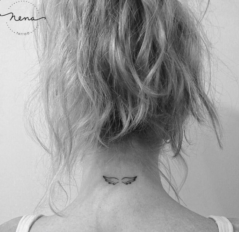 -places i’d want it to be either on the back of my neck like fina, or in my ribs, since i love how tattoos look therei loved that “angel” tattoo, and it works on both places so that’s a plus