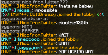 holy shit . the nico from twitter thing paid off