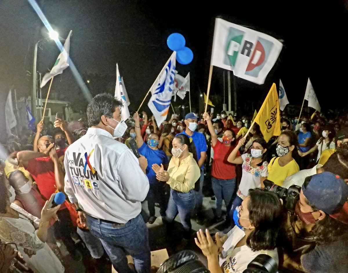 MxTulum's tweet image. ¡Vamos con todo! 🤝🇲🇽

Muchas gracias a los amigos y vecinos de la colonia ejidal por sumarse al proyecto que encabeza el candidato a presidente municipal de Tulum @VictorMasT 

#VaPorTulum
#VaPorQuintanaRoo
#VaPorMéxico