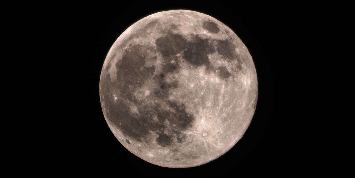 The Pink Supermoon over the Hudson Valley, right now.