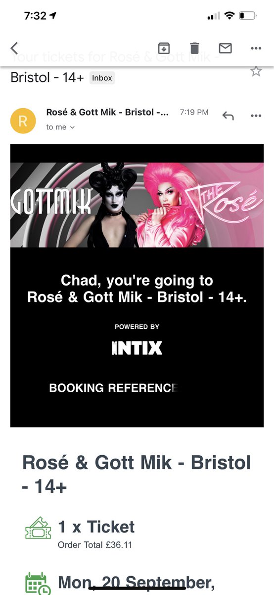 chefty1's tweet image. Cannot wait to see @gottmik and @omgheyrose this fall! Land in Manchester that morning and then take a train down to Bristol for the night. #gottmik #rose @o2academybris #UStoUK
