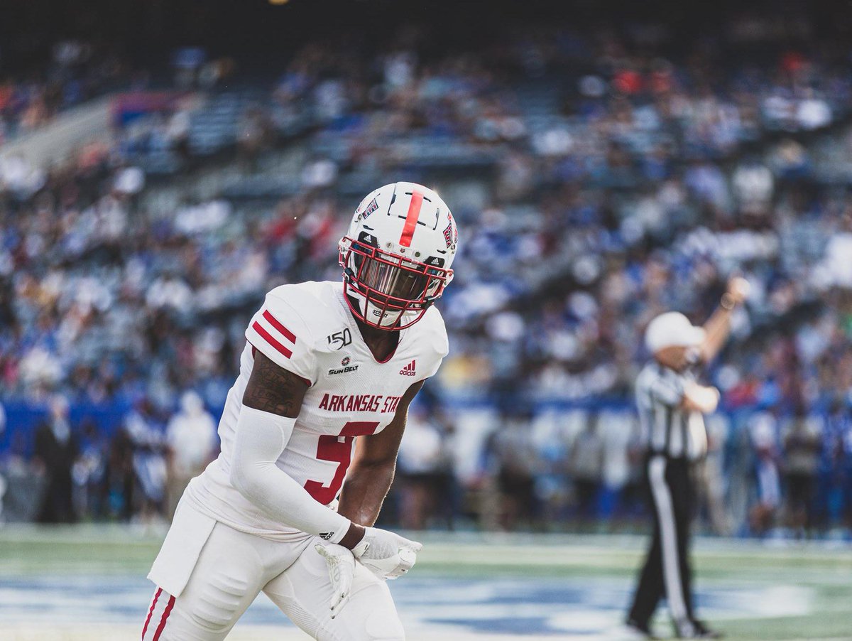 marvinburks7's tweet photo. #AGTG Beyond Blessed To Receive My 3rd From Arkansas State!! #WolvesUp https://t.co/1kBLtdOs6o