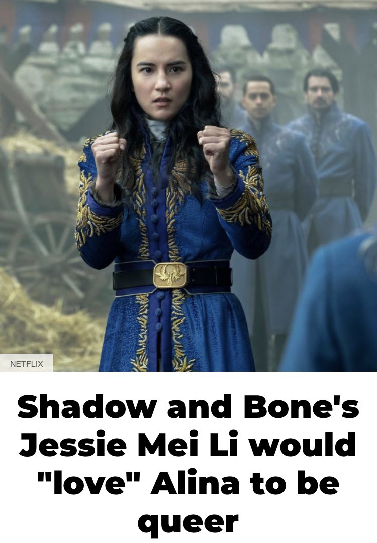 cursedbythegods's tweet photo. i think s&amp;b stans hit the jackpot with getting jessie mei li to play the titular character of the books. they're so amazing, my heart is so full. also she uses she/they pronouns like i do 🥺

i hope we get the same luck for the cast of the pjo adaptation. https://t.co/RvZy7kms32
