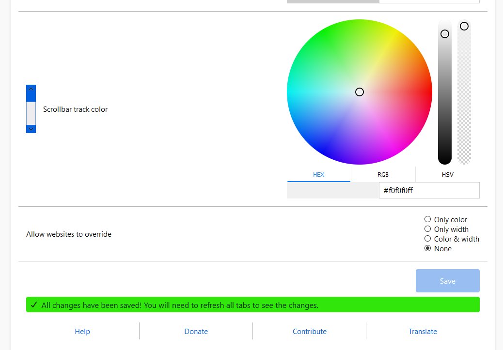 ComputerWhiz_'s tweet image. Here&apos;s a sneak peek at some of the upcoming changes to the Custom Scrollbars add-on. The update should be live in the next couple of weeks.

#cwaddons #customscrollbars