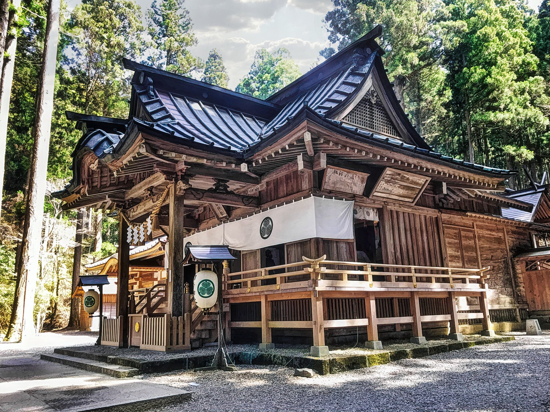 634 御岩神社 イラスト風 Hdr風 風の時代 レタッチ 合成画像 写真はフォトac T Co Uuig65tbal から T Co Oordcj2zh9 Twitter