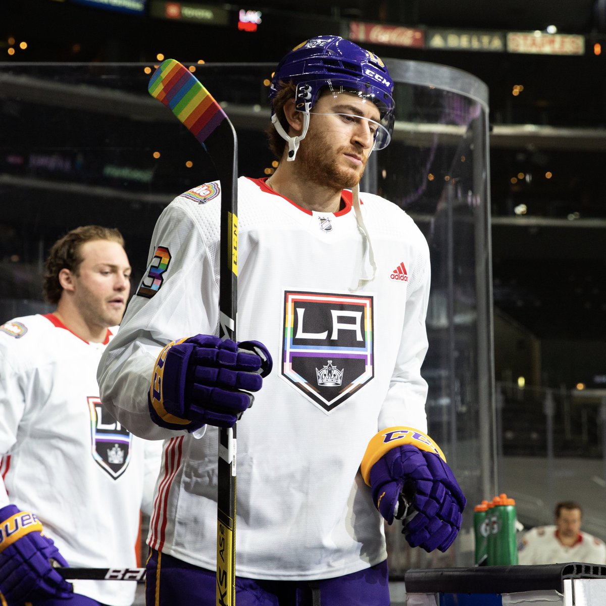 LA Kings on X: #LAKings St. Patrick's day warm-up jerseys to be auctioned  off after they're worn tonight! >    / X