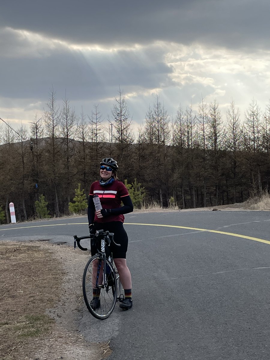 FidlerAshlea's tweet photo. In the summer of 2018 we attempted this cycle route. Mia was 11 months old, I had only been back on the bike for a few months the punchy short climbs and traffic proved too much... last weekend, Owen and I went back on our road bikes with some friends! #persistence #training https://t.co/vcNgHQajbU