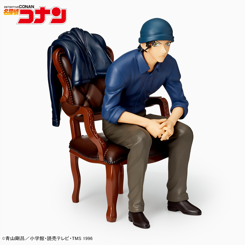 セガプラザ通信 宣伝担当 En Twitter プライズ 浅く腰掛け 手を組む姿と 鋭い視線がカッコイイ 人気イラストを立体化した 赤井秀一 です 初瀬川 T Co Ay1jhtw3s8 名探偵コナン セガプライズ