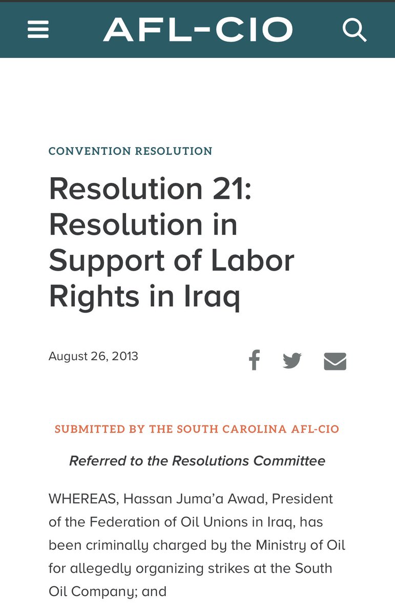 The state uses unions to manage labor, to make it safe for capital, at home & abroad. That's what the AFL-CIO does, it treats workers as footsoldiers in the imperialist ambitions of the bourgeoisie. To make murder and exploitation easier for the bosses. That's what it's role is.