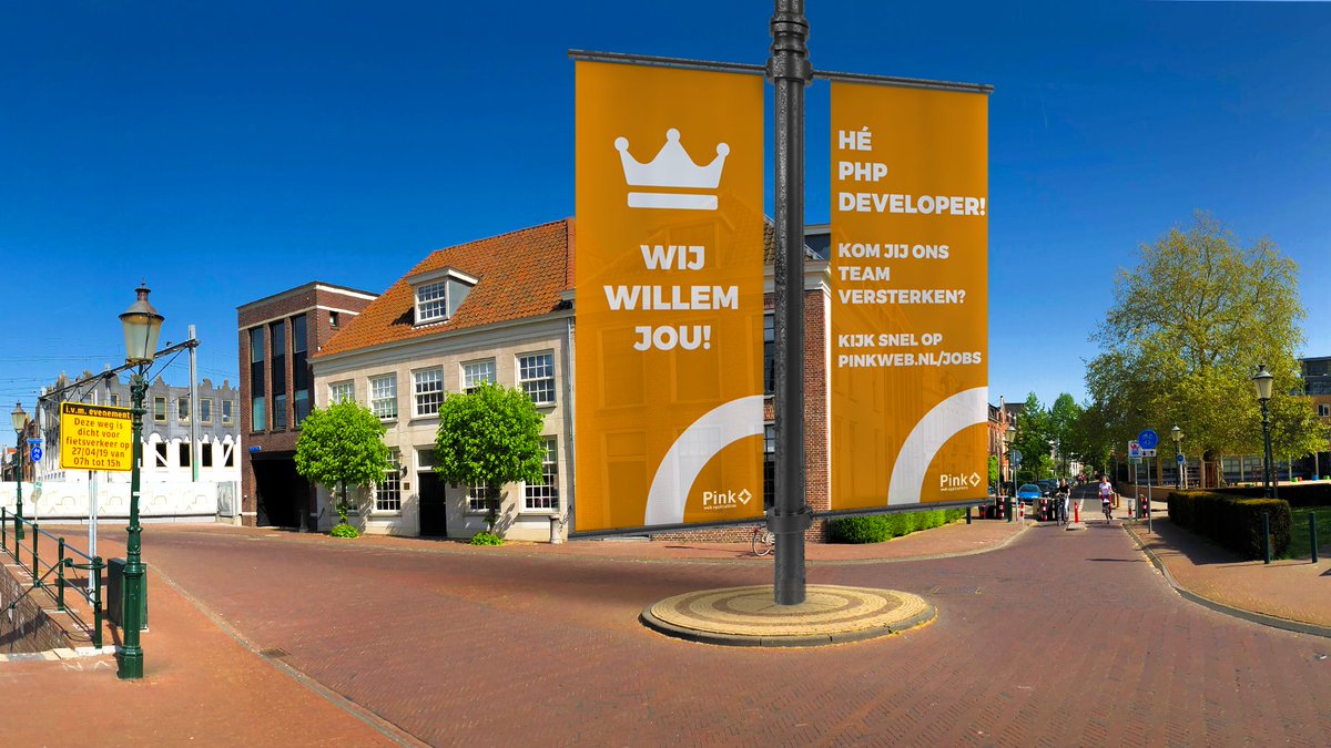 Uit de oude doos: Koningsdag 2019 in het mooie Amersfoort 👑 Een fijne Koningsdag iedereen! En we zoeken altijd naar goede PHP-developers, dus solliciteren mag via pinkweb.nl/jobs/ #Kingsday #Amersfoort #jobs #solliciteren #developers #oranjeboven