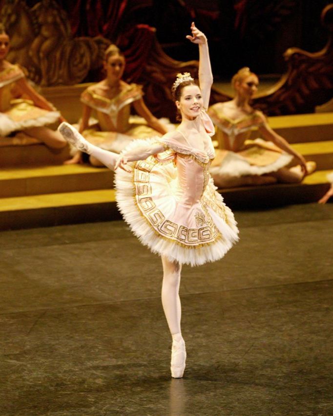 Happy Birthday to our President,   Darcey Bussell dancing Slyvia, courtesy Royal Opera House 