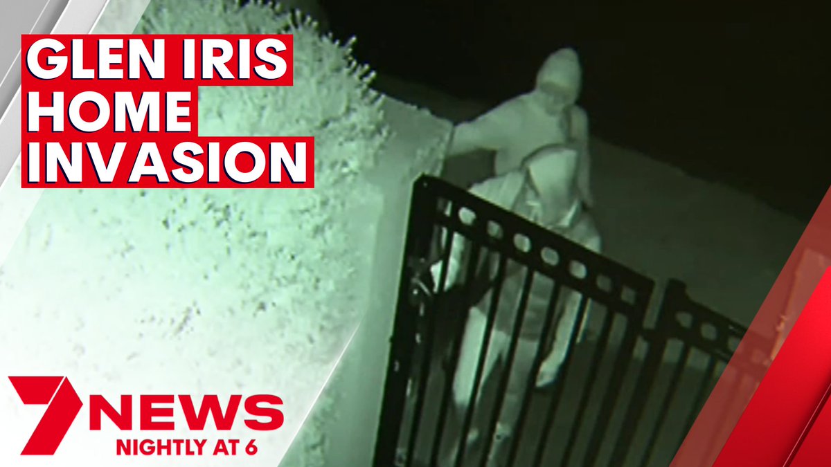 A couple has been attacked by four violent thugs who broke into their Glen Iris home in the middle of the night. They were asleep when the family dog woke them up, as the burglars prowled through the house. youtu.be/U4eAdhqVOUs <a href="/LouisaCheatley/">Louisa Cheatley</a> #7NEWS