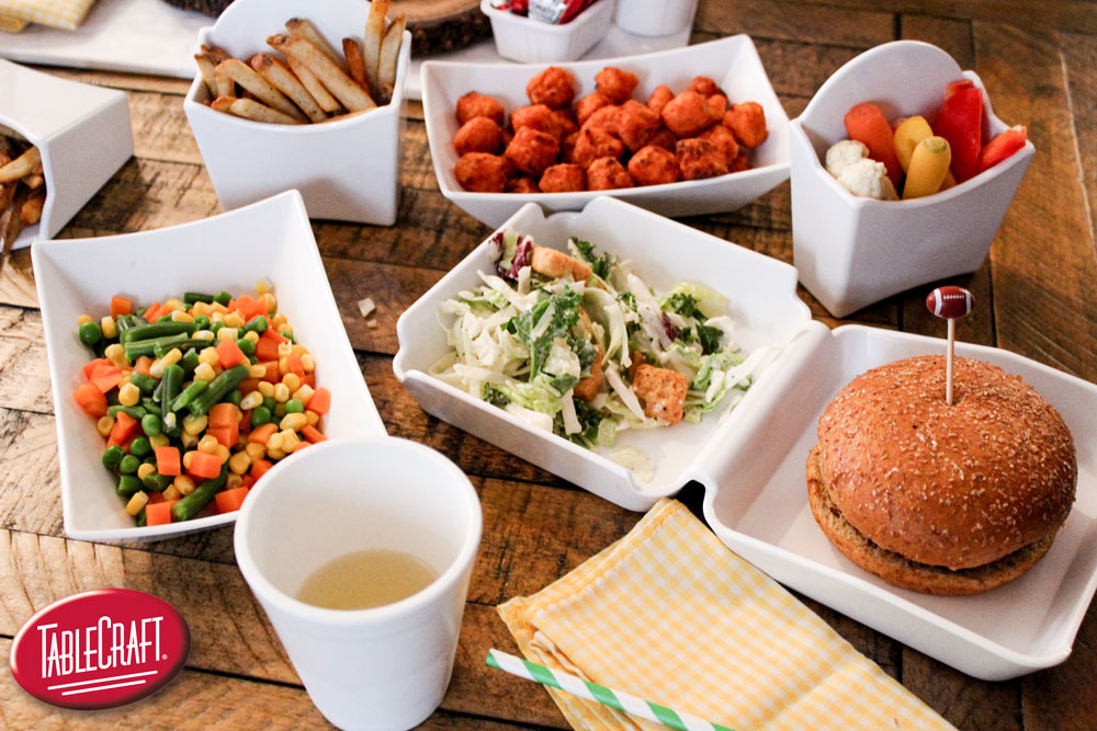 tablecraftEU's tweet image. Single use?! Our Better Burger Collection celebrates those classic fast food cartons but are reusable, thanks to the durable melamine construction. Also comes in stainless steel. 🍔🍟

#BetterBurgerCollection
#ReusableFTW
#ClassicCartons