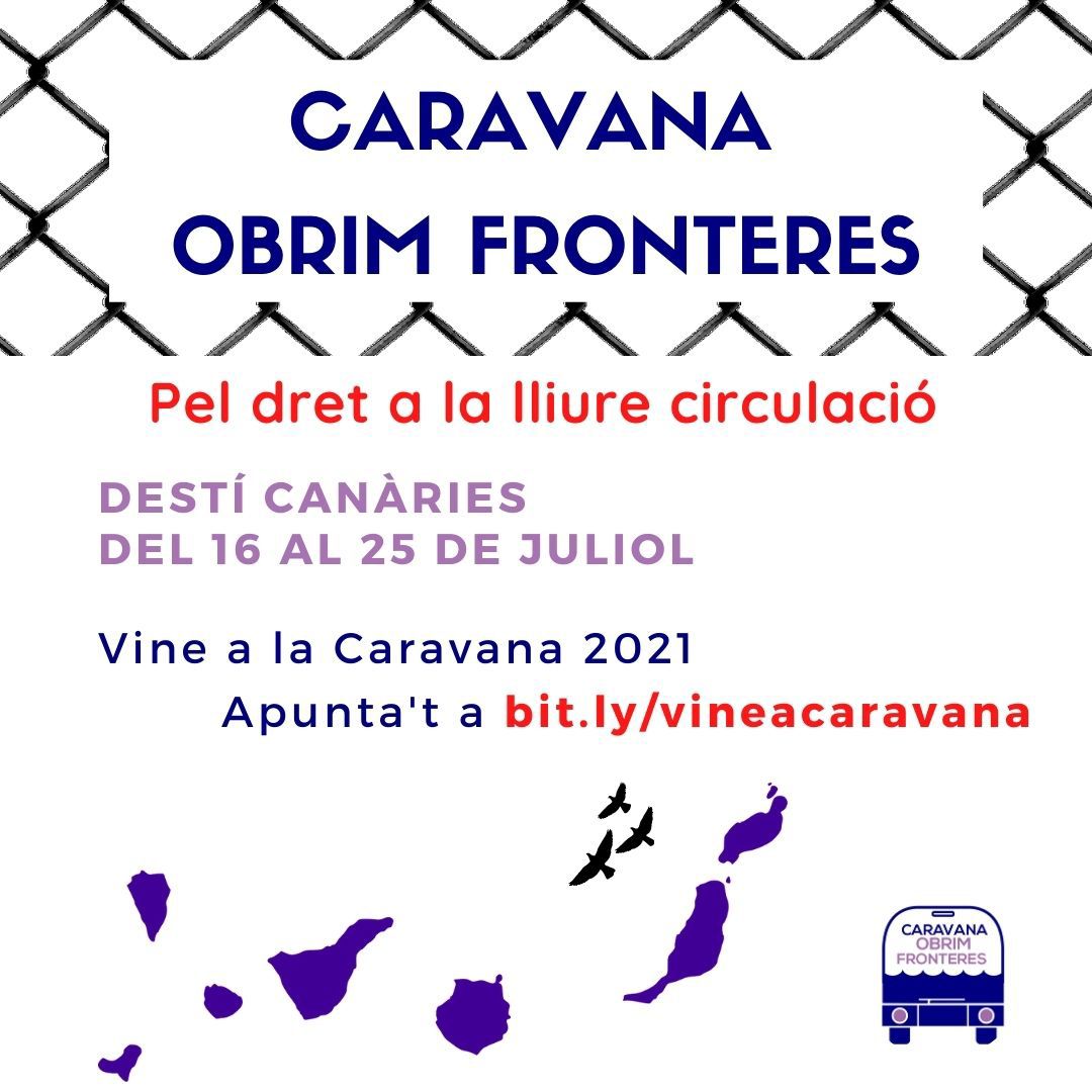 Des de Rubí Acull volem fer ressò de la iniciativa de <a href="/CaravanaObrim/">Caravana Obrim Fronteres</a> 

+INFO
caravanaobrimfronteres.webnode.es

Fb: fb.me/CaravanaObrimF…
Twitter: <a href="/CaravanaObrim/">Caravana Obrim Fronteres</a>
Telegram: t.me/caravanaobrimf…

Veniu? #CaravanaCanàries2021

#rubicity