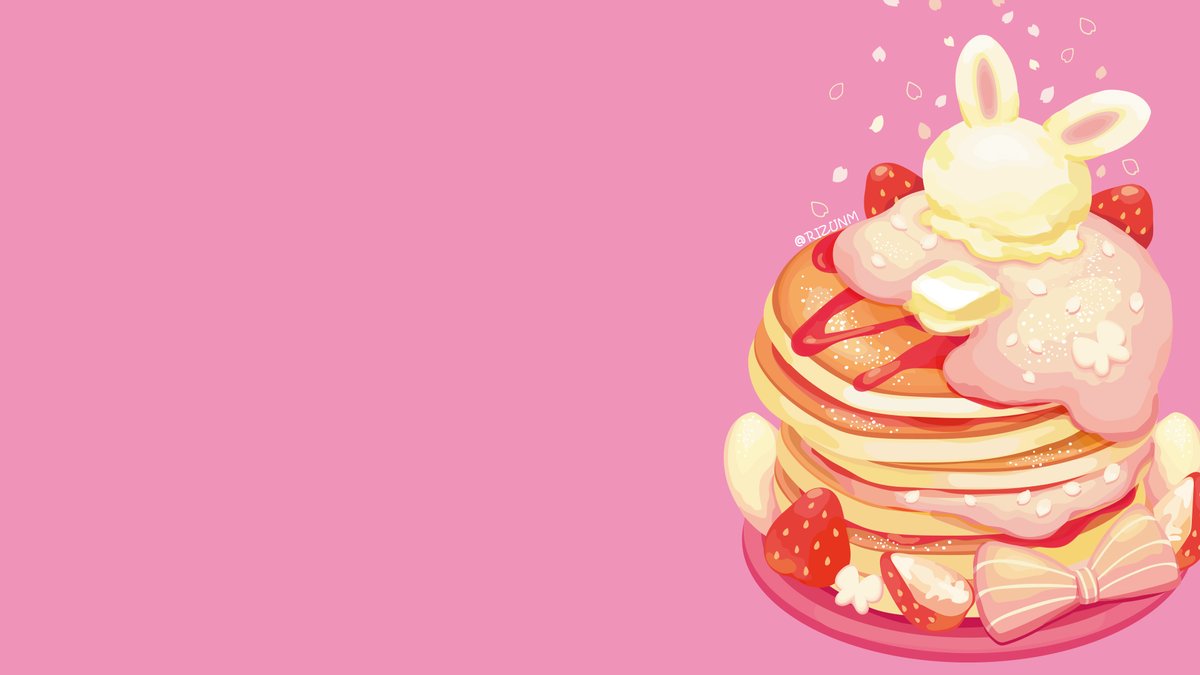 「1920×1080🥞🌸🐟🍁☃️ 」|リズのイラスト