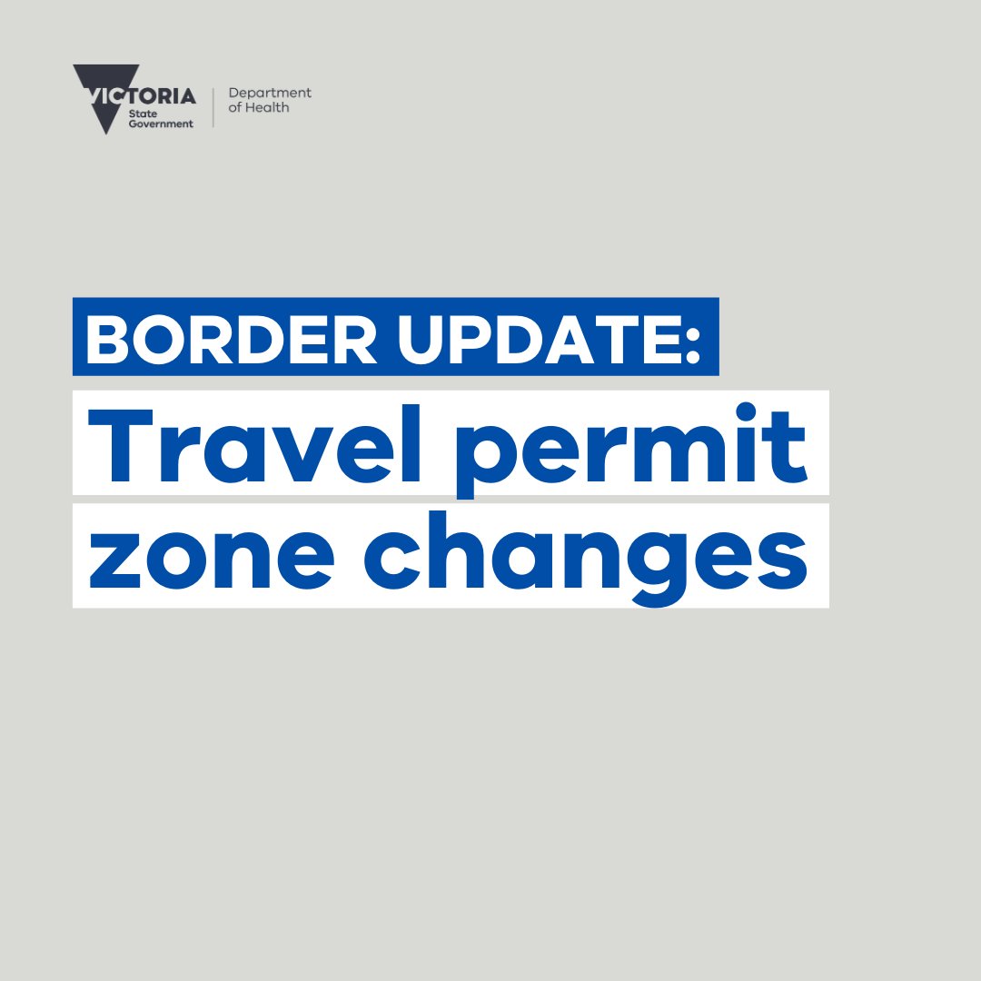 Victorian Department of Health tweet media