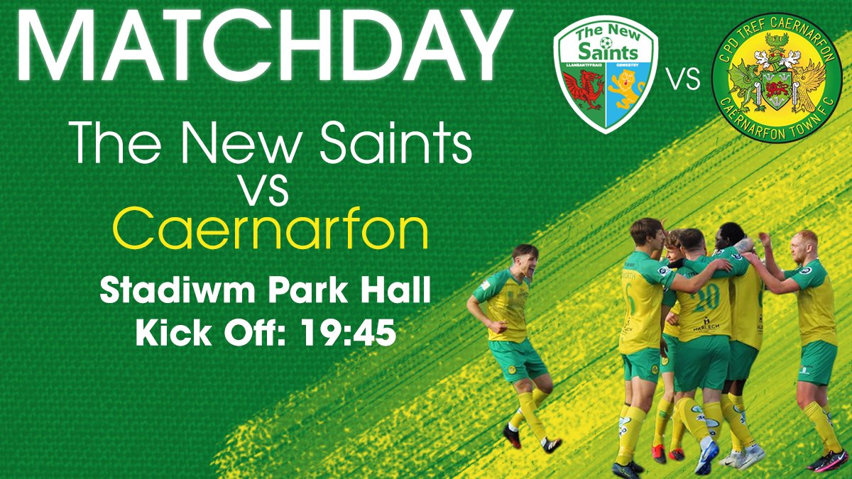 Caernarfon Town FC on Twitter "𝐌𝐀𝐓𝐂𝐇𝐃𝐀𝐘 ⚽️tnsfc🅰️ ⌚️1945 🏟️Stadiwm
