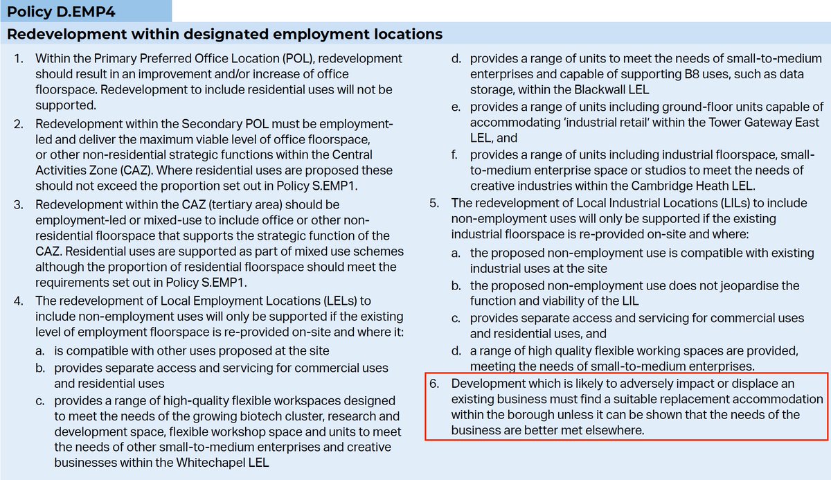 argument against thisWhy is Brick Lane attractive? why do tourists, shoppers, residents go there? will this application help?What kind of jobs are therefore attracted?Are they the same kind of jobs & employment offered in office space or even new shops?I would say no7/