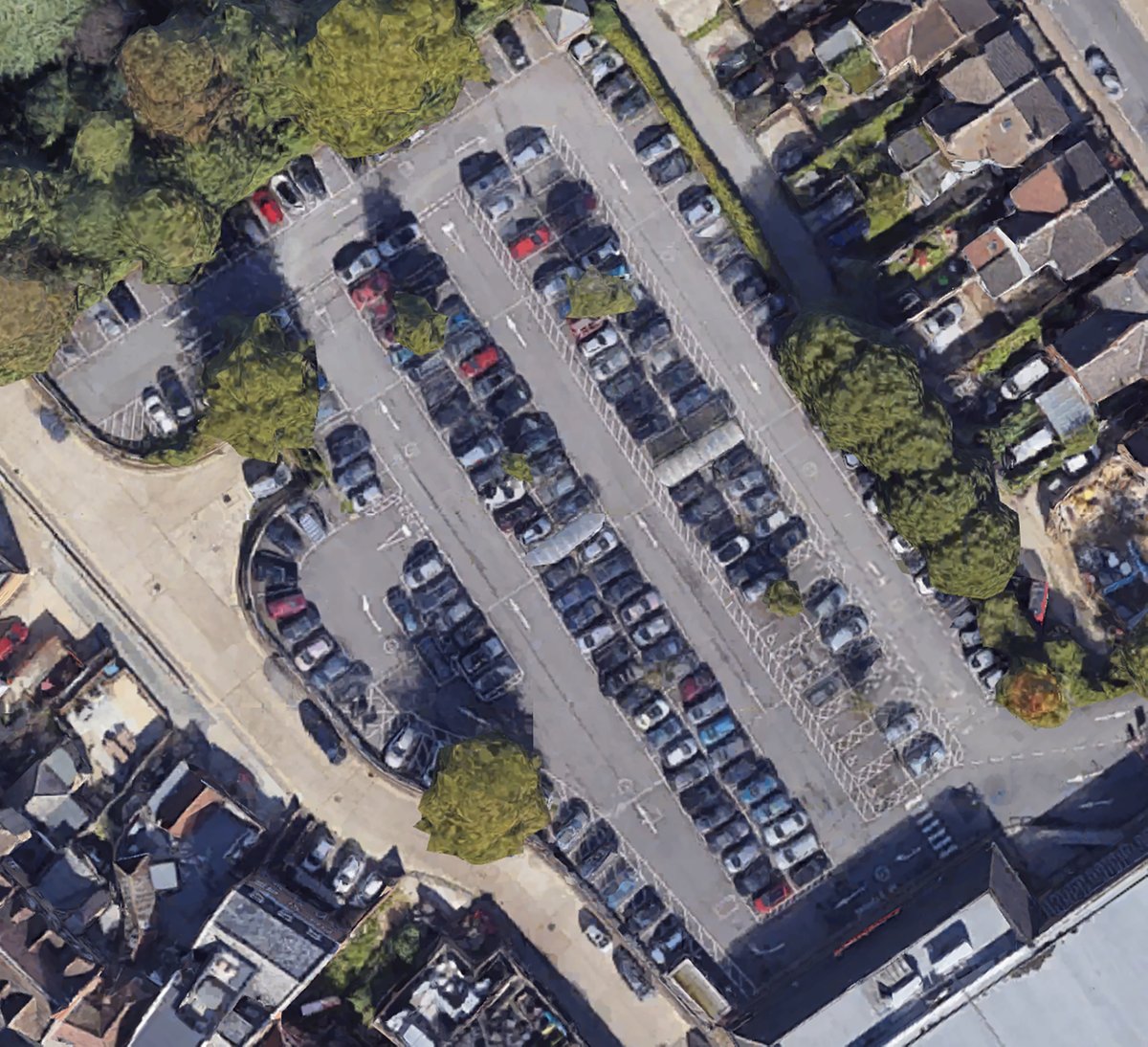 I live in Bromley and almost always shop at the same Sainsbury’s in the centre of town, here’s a satellite view of their car park. It’s a great car park because you can always get a space and it is laid out really well. Comfortably in my top 5 Bromley car parks.