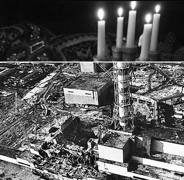 OTD 35 years ago one of the most catastrophic nuclear disasters occurred at Chornobyl Ukraine The radiation affected near 2 million people in Ukraine and over 8 million in Belarus, Russia and Europe. Let us light a candle in memory of the lives lost and those who suffered #UMCYXE