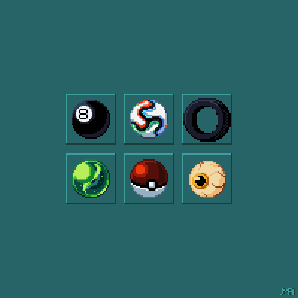 manuadvance's tweet photo. #set of #ThingsThatRoll 

@Pixel_Dailies #pixel_dailies #pixelart #piskel https://t.co/KHiVythP8Q