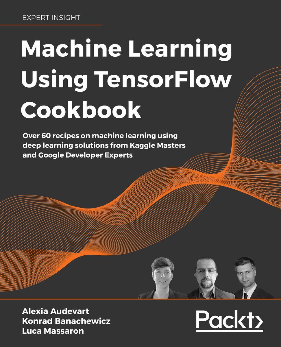 “Machine Learning Using #TensorFlow Cookbook: Over 60 recipes on machine learning using #DeepLearning solutions from #Kaggle Masters and Google Developer Experts”
amzn.to/3gFlgtZ
—————
#AI #MachineLearning #DataScience #BigData #NeuralNetworks #DataScientists
