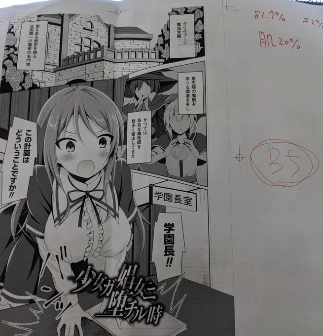 単行本作業の時に修正作業用に印刷した原稿、なんとなく捨てずに取ってたけどいい加減処分するか。
「聖天姫堕つ」は看板になる漫画だったから、結構修正した思い出。というか、制服のデザイン間違えてるコマとかあって、あぁーってなった 