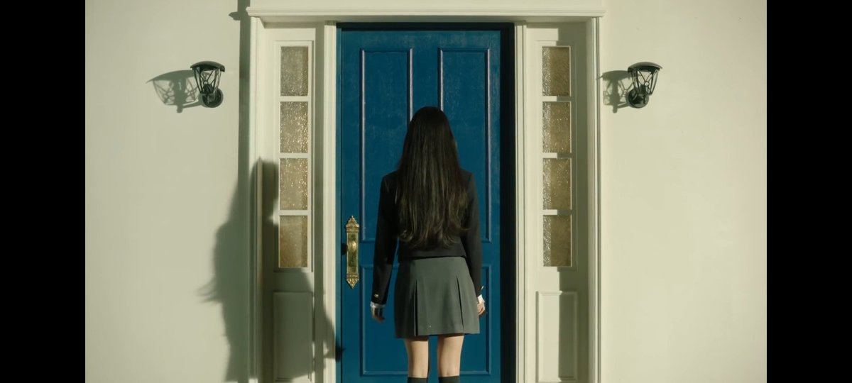 Lastly, I would like to point out that in one of the lasts scenes seems like ENHYPEN is looking at or waiting for someone who they know since their past... that person from the past, is the same girl from the invitation? Were they waiting for her to come all this time?