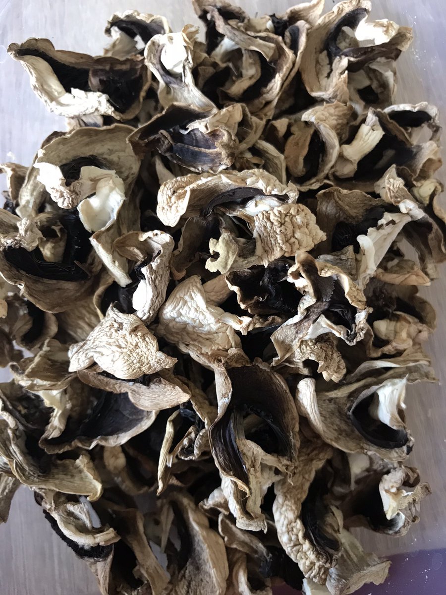 een_pot's tweet image. Ik ben dol op zelf gemaakte champignonsoep van gedroogde champignons. Zoveel smaakvoller! #lekkersineenpot