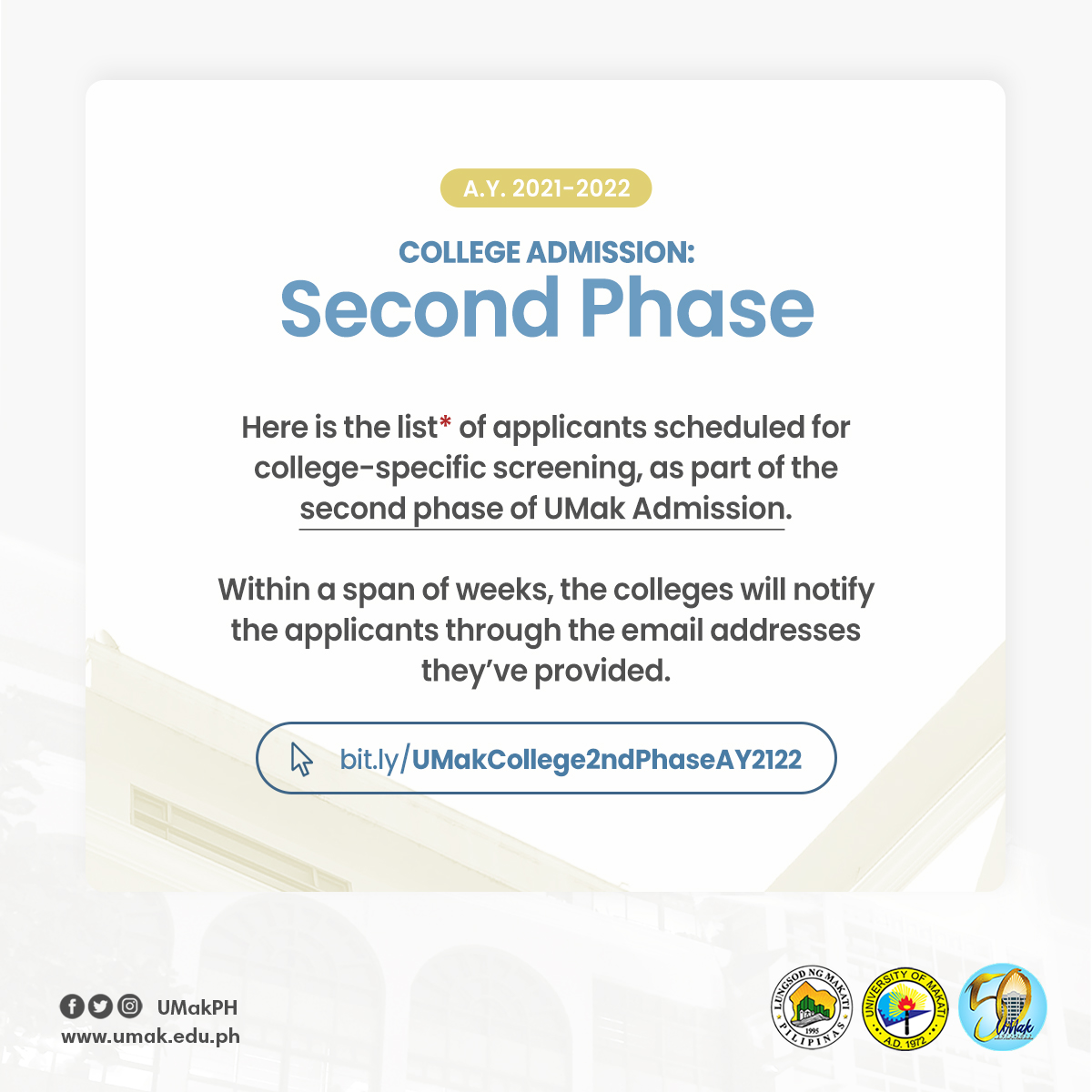 University Of Makati Umakph Twitter