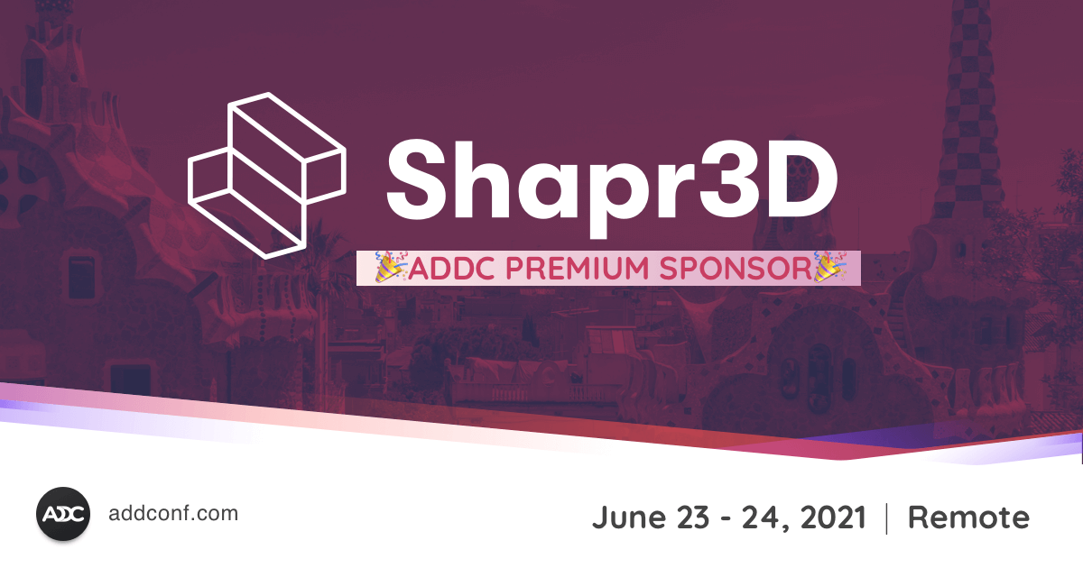 addconf's tweet image. 🎉We are delighted to announce @Shapr3D will be presenting the company, their vision &amp;amp; host an inspiring talk specially created for @addconf!

👉Check out more about Shapr3D here:
shapr3d.com/home
youtube.com/c/Shapr3d

🎟Tickets: addconf.com/2021/tickets
#addc