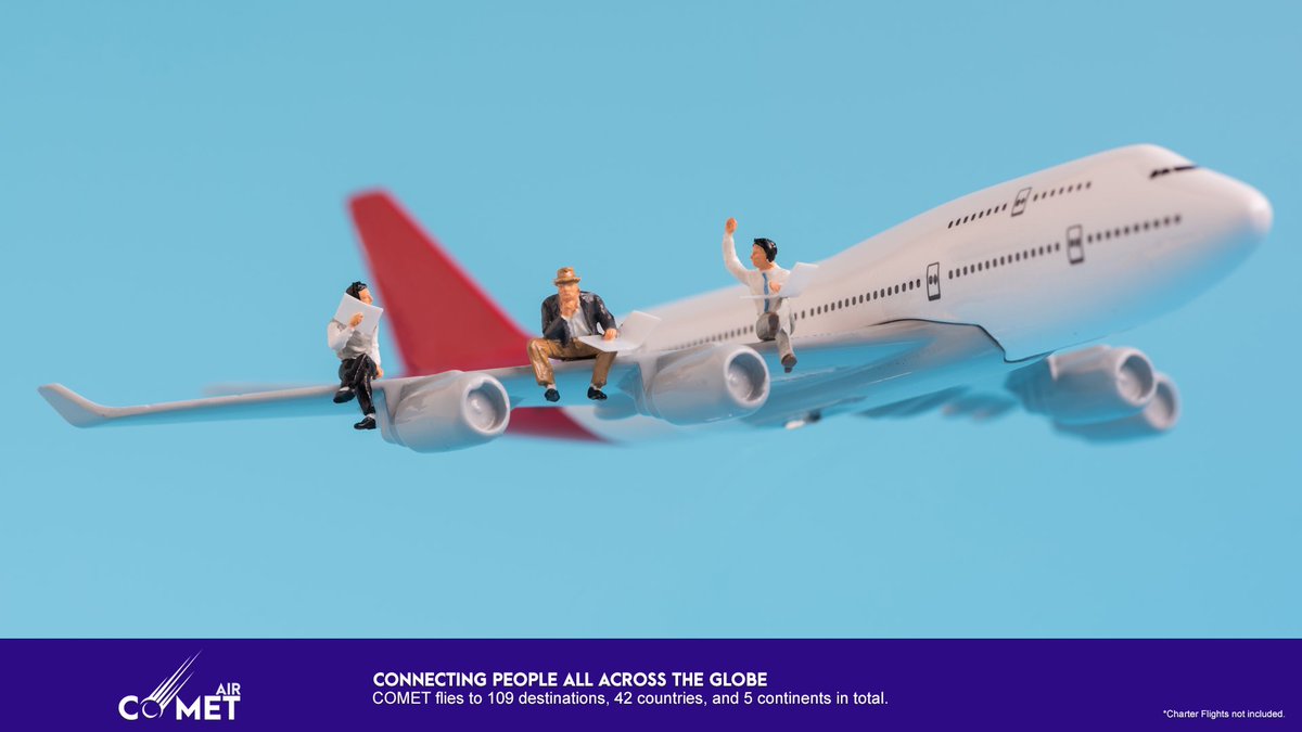 COMETLtdCo's tweet photo. ⠀

Rule the skies.

Making all corners of the world accessible through air, COMET doesn't only have technology, but also brilliant people behind-the-scenes. Are you one of them? If not, what else are you waiting for?

https://t.co/rTkB5ztucm

⠀ https://t.co/D8ppsCd9eQ