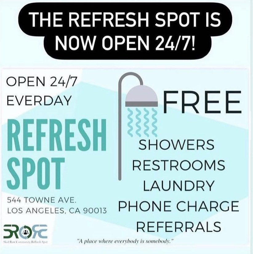 sclmaorg's tweet image. Did you know of the Refresh Spot? 
Super cool right?
Please share this with your followers, you never know who may be needing resources like these!