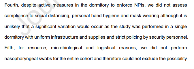 25/n To their credit, the authors talk about some of these things in the limitations section of the study, but not all of them and I'm not sure they really explain why these are not issues