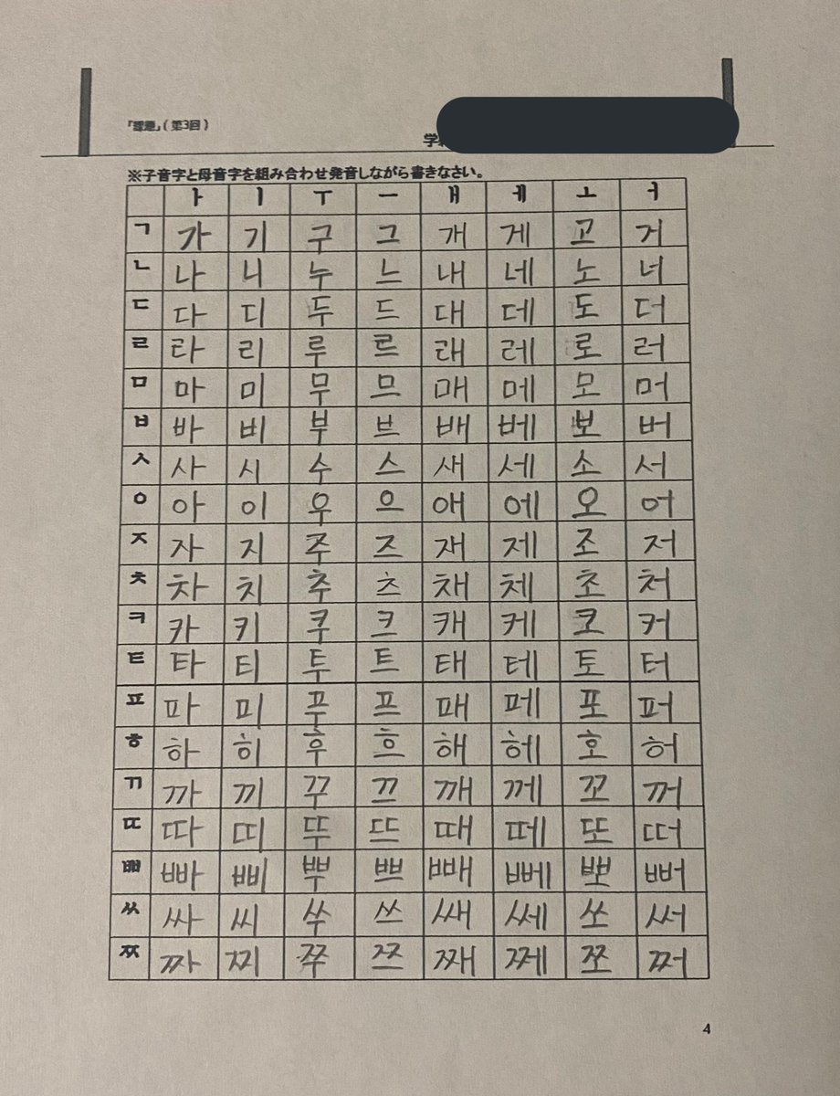 韓国語 X 勉強 Hotワード