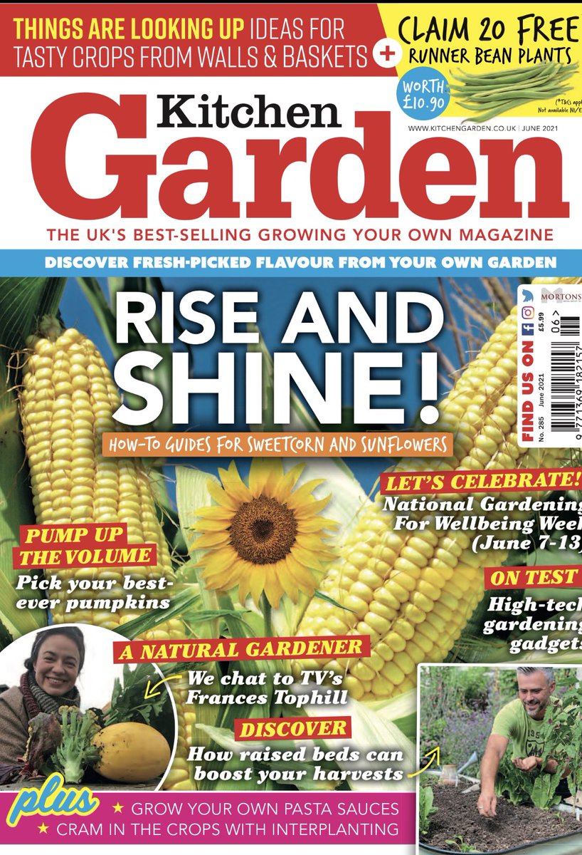 In the latest edition of @GrowWithKG You have @MartinFishHort in his greenhouse @RobsAllotment all about raised beds @LifeatNo27 on feel good gardening @Steph_Hafferty gardening on a budget And me chatting to #francestophill Plus Pumpkins, Free Seeds,Top Advice, Giveaways ......