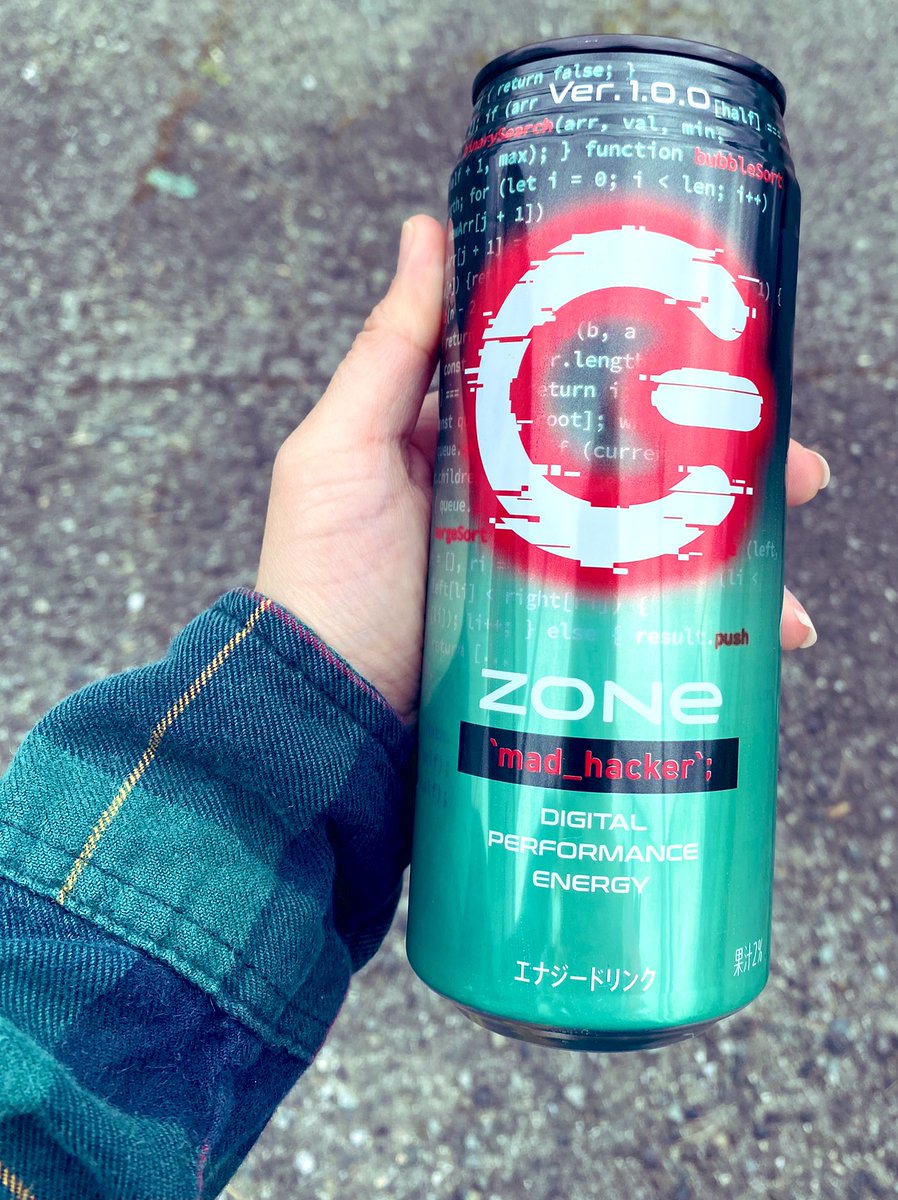 0530aiko's tweet image. ZONeエナジー引き換えてキタァ️⚠️
フルーティー🍇で飲みやすいね

#ZONeエナジー #madhacker