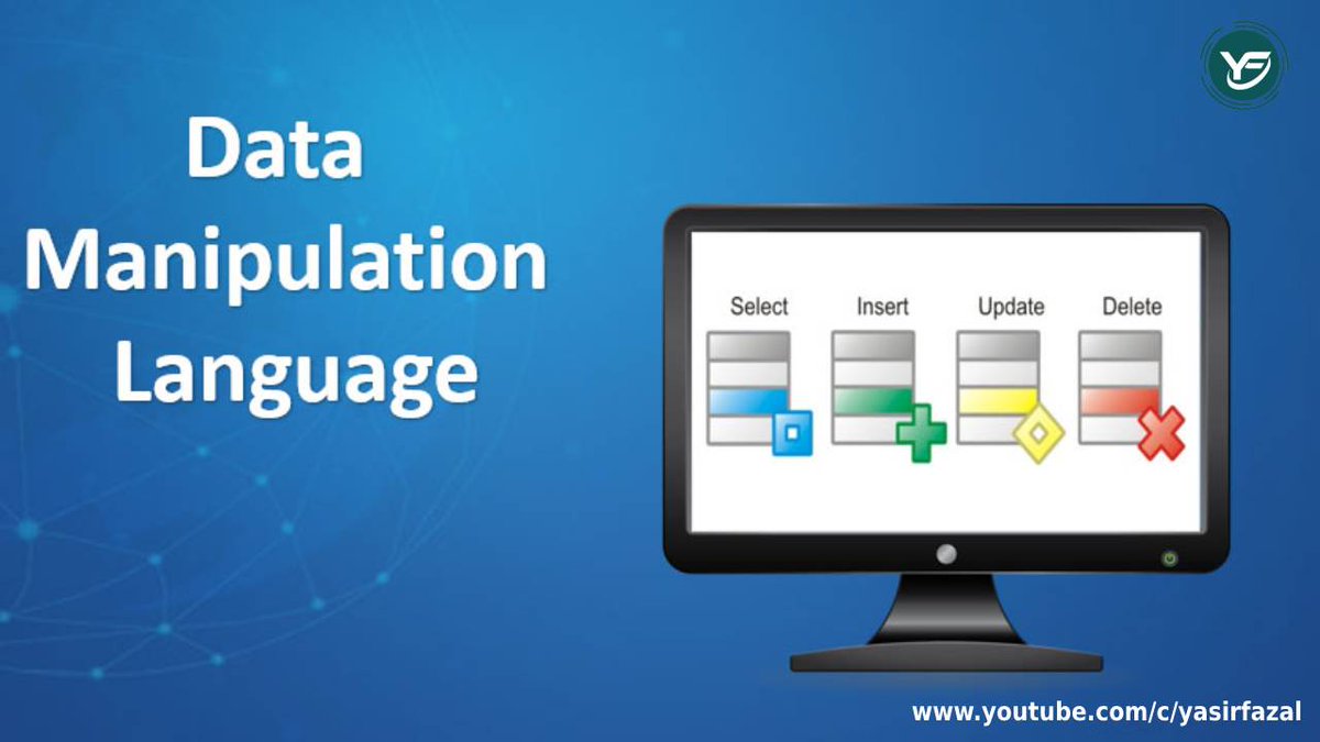 YasirFazal8's tweet image. DML (Data Manipulation Language)

Learn More: youtu.be/DK9xj15y8VA

#DML #DataManipulationLanguage #datamanipulationlanguage #whatisdatamanipulation
#databaselanguageindbms #datamanipulationlanguagedmlindbms #dml
#tuesdayvibe