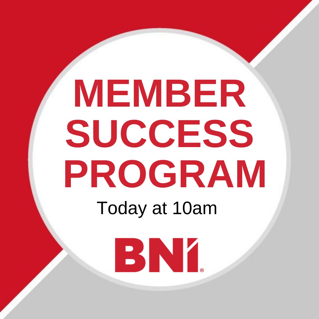 Are you ready for what’s on the #agenda today? 

Our Member Success Program, of course!!. It’s all about discovering how to unlock the #BNI system to make the most of your membership! Live at 10am. 

bnisurrey.com/en-GB/events