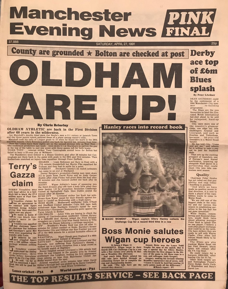  @MENnewsdesk Pink Final from 30 years ago today anyone?    #oafc