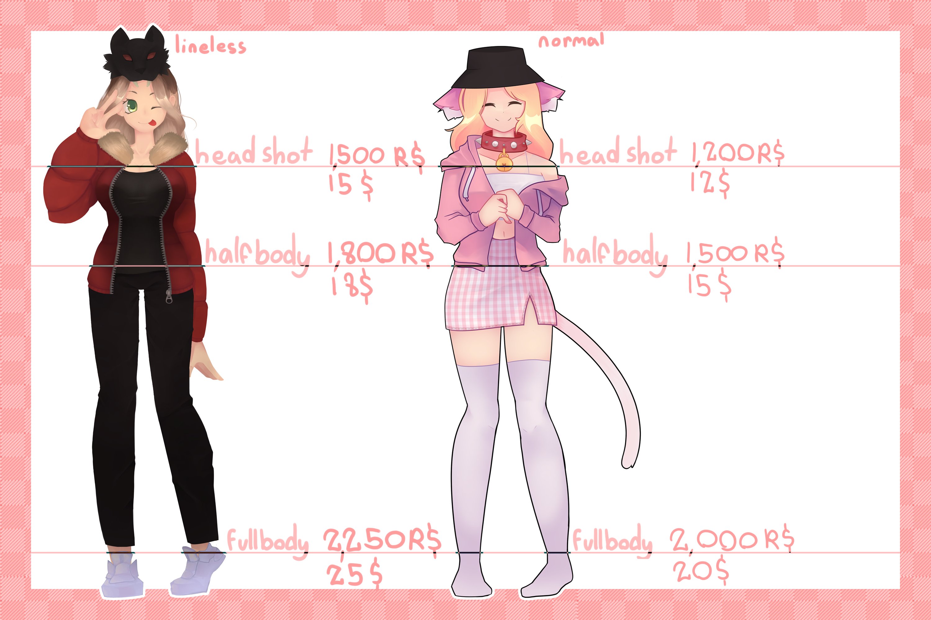 keera!!!~📝 on X: hello new commission sheet i accept group funds/ gamepasses and paypal note that gamepasses will include tax too #Roblox  #robloxart #RobloxArtCommissions #RobloxCommissions #robloxcommission   / X