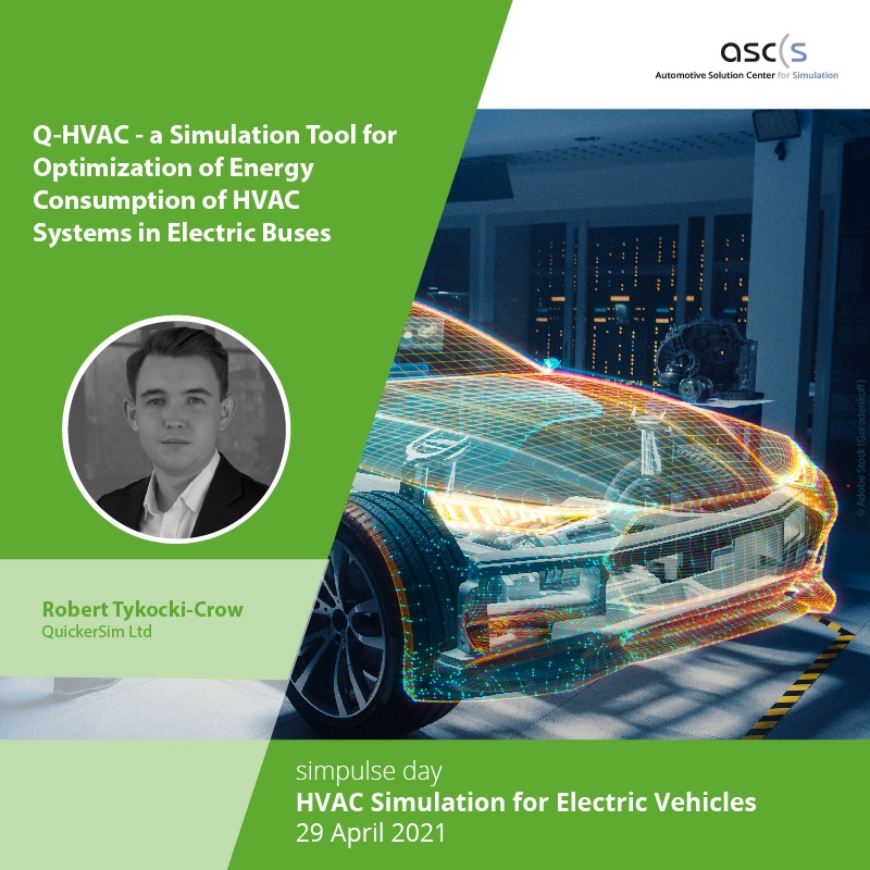 ASCS_eV's tweet image. simpulse day  |  HVAC Simulation for Electric Vehicles

Robert Tykocki-Crow from @QuickerSim Ltd. will present Q-HVAC - a Simulation Tool for Optimization of Energy Consumption of #HVAC Systems in Electric Buses

SIGN UP NOW: simpulse.de/126/hvac-for-ev

#ascs #simpulse #simulation