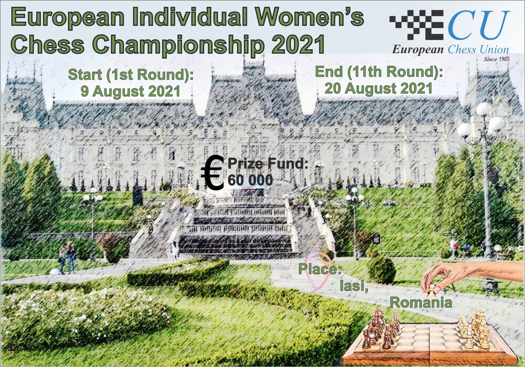 European Individual Chess Championship 2022 – Official regulations –  European Chess Union