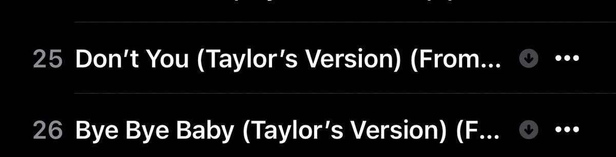 fearless (taylor’s version)’s track 5 is “don’t you” and it’s sad af