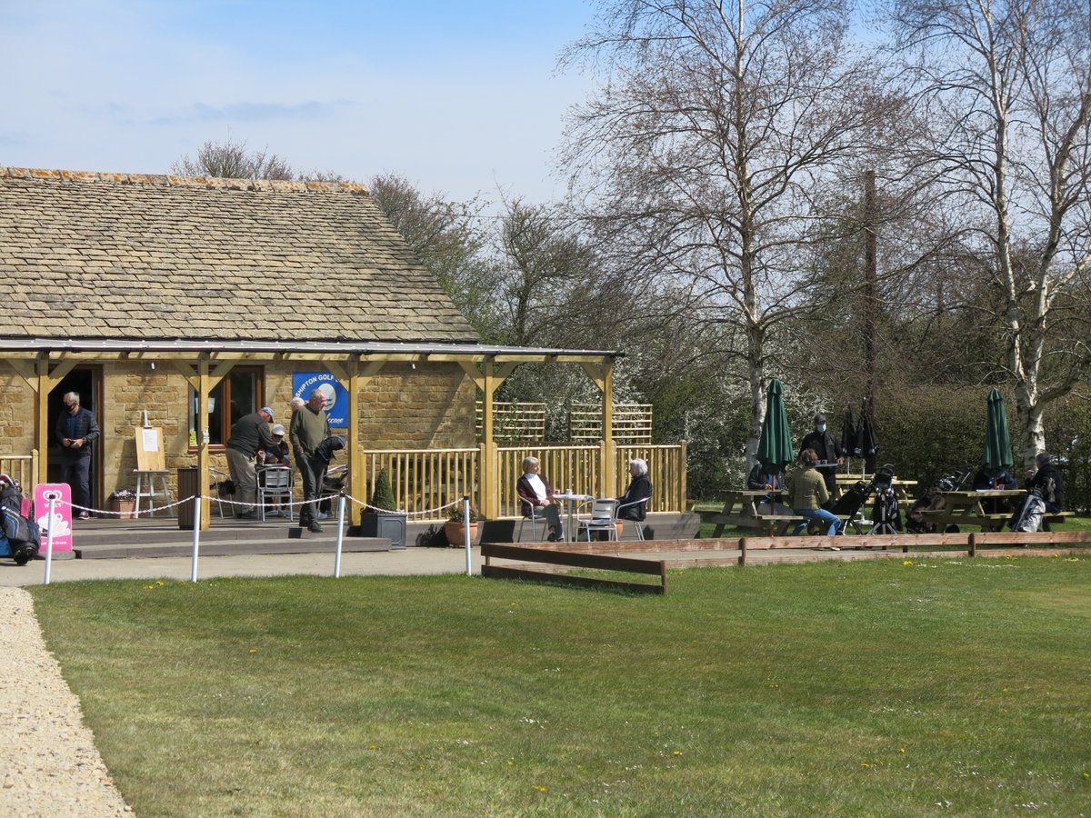 Cool and dry. Customers enjoying yesterday's sunshine. Greenkeepers praying we get some rain tomorrow.