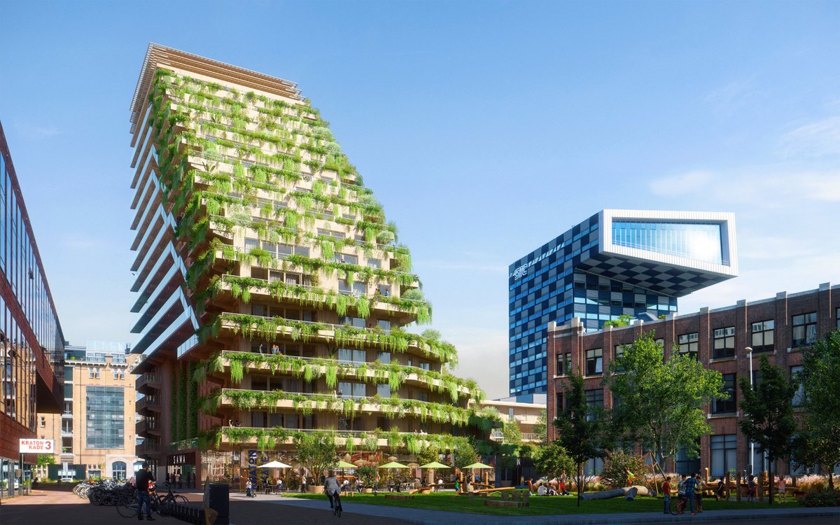 Lior Steinberg (@liorsteinberg) on Twitter photo The 2021 Green Good Design Award goes to <a href="/MeiArch/">Mei architects</a> for SAWA, a 50-meter-high fully wooden residential building in Rotterdam
architectenweb.nl/nieuws/artikel… The 2021 Green Good Design Award goes to <a href="/MeiArch/">Mei architects</a> for SAWA, a 50-meter-high fully wooden residential building in Rotterdam
architectenweb.nl/nieuws/artikel…