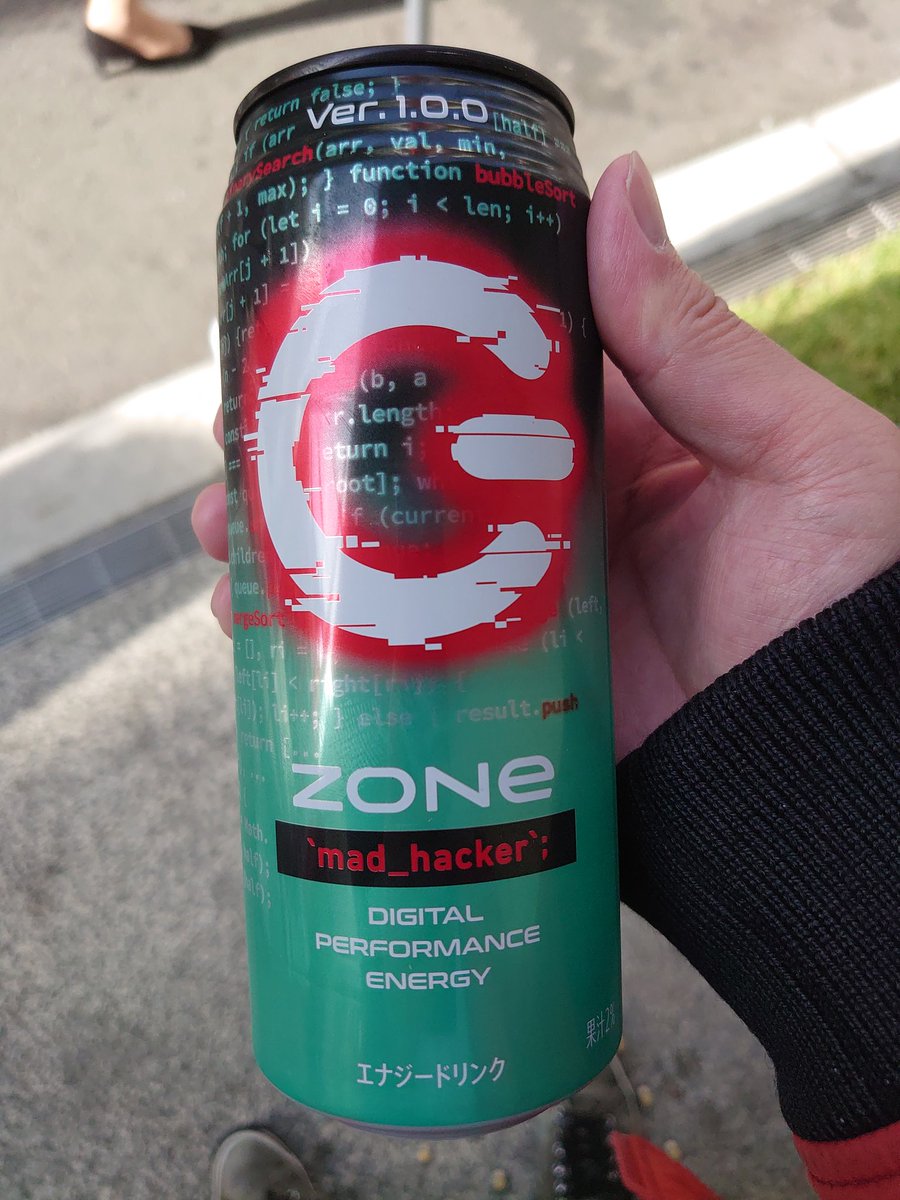 tansyo02's tweet image. エナジーチャージ！
#ZONeエナジー 
#madhacker