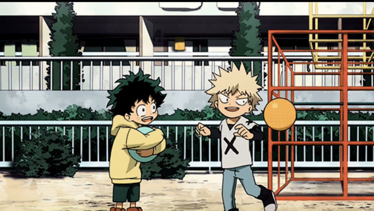 When Kacchan does have Deku’s attention he could almost passes as dare I say friendly?  lol